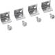 Hager MES-BPH holder for shock protection plate