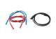 Chauvin Arnoux P01295170 Test lead 3 m straight/straight red+blue+black