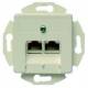 Telegärtner J00020A0508 Telegaertner box 2-compartment UP CAT6 AW URJ45 UMJ45 8/8 UP/50