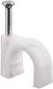 Goobay 17082 Cable tie 10 mm, white - fastening for cables with diameter up to 10 mm, 