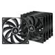 ARCTIC fan 120*120*25 F12 Value Pack black (5pcs)