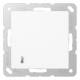 Jung A2178BFORTSWW KNX object controller without adjusting wheel, 4-fold. A/AS alpine white