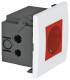 OBO Bettermann 6119403 OBO SDE-RW D0RT1 socket unit module 45.1-fold 84x84x59mm signal red 