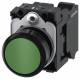 Siemens 3SU11000AB403BA0 Drucktaster 22mm rund grün Druckknopf 1S