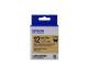 Epson C53S654001 Gift Tape - Satinband Gold / Schrift Schwarz 12 mm