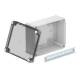 OBO Bettermann 2007776 T250 OE HD TR Kabelabzweigkasten geschlossen 240x190x115 mm Deckel transparent 