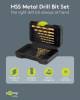 Goobay HSS-Metallbohrer-Set, 15-tlg. - flexibles Werkzeug