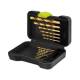 Goobay HSS metal drill bit set, 15-piece - flexible tool set in robust transport box