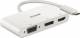 D-Link DUB-V310 USB-C 3-Port Video Adapter (HDMI, DP, VGA)