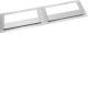 Hager M-MBO13560 Modular base 2-piece 1350x600 (W x D) galvanized