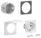 Hager ZY02SD equipment package universZ 1xSchuko socket for socket flange