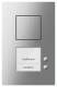 TCS CAE1002-0150 Carus Audio Außentation 2Tasten 1-r IRIS CAE1002 silber