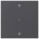 GIRA 510528 KNX RF operating resolution 1f arrows system 55 anthracite