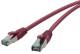 RED Patchkabel Cat.6a rot 1,0m S/FTP, AWG 27/7, 2713-13-0012
