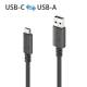 PureLink PI6100-010 USB-C to USB-A Ka USB-C to USB-A Cable 3.1 Gen 2 3A