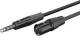 Goobay XLR-Kabel auf 6,35-mm-Klinke, 5 m – XLR-Stecker (3-Pin) > Klinke 6,35 mm Stecker (3-Pin) – balanced mono