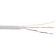 InLine® Telefon-Kabel 4-adrig, 2x2x0,6mm, zum Verlegen, 100m Rolle