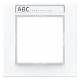 JUNG AC581BFNAWW frame 1gang NA Serie A, Creation Alpine white