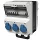 Mennekes 970002 AMAXX Steckdosenkombi Gehäuse 260x225 mm (HxB) elektrograu