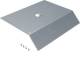 Hager AKM250050GBZ Stamped cover round 50 mm L400 mm steel for AK 250x70 mm