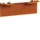 Hager SL20080ACD4 Device carrier skirt for universal design 20x80 mm decor cherry