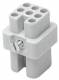 Walther-Werke 720308 Walther Kontaktträger D8 Crimp für Buchsenkontakte