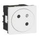 Legrand 077158L Link Steckdose 45° F/B Std antibakteriell SL EBS Mosaic ultraweiß