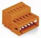 WAGO 734-333 pin connector, 3-pole orange 0,08-1,5qmm