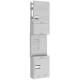 ABN EZ17810D Zählerplatz eHZ 1Z(44A) mit HS/OKK 5p. BxH:250x1050mm