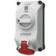 Mennekes 5711506H wall socket DUOi R 16A 5P 6h 400V IP44