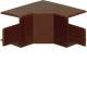 Hager LF4004048014 internal corner hfr for LF 40x40 mm brown