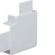 Hager LF1804557035 Flat angle hfr for LF 18x45 mm light grey