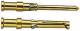 Harting Crimpkontakt-Stift vergoldet 09150006124