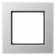 Jung A5581BFAL frame 1 for shatterproof for horizontal and vertical combination.