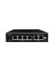 LevelOne FEP-0631 PoE+Switch 4x Fast Ethernet PoE/2x Fast Ethernet 60W Metall