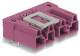 WAGO 770-894/011-000/081-000 pin part for LP angled. 4-P. pink