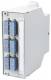BTR 15024A9E206-E Metz OpDAT REGpro splice 6x SC-D UPC (blau) OS2 lichtgrau RAL7035