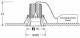 Lts Licht und Leuchten 641953 LTS VTRS 13.0540.25 Einbaustrahler Vale-Tu Round LED 12W 840 710lm D80 weiß