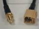 ALLNET antenna cable LMR-195 SMA(F) Fakra (F) beige (Keycode I) 10cm