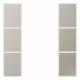 Jung ES2503TSA Tastensatz 3fach kpl LS/FD-design Edelstahl