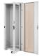 Triton 48,3 cm ( 19 inch ) floor-standing cabinet, with swivel frame, 27HE/W800xD600mm (24HE) right with L-profile verticals, door on the right, black