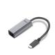 I-tec C31METALGLAN USB-C Metal Gigabit Ethernet Adapter 1x USB-C auf RJ-45 LED-Anzeige kompatibel mit Thunderbolt 3
