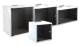 Wandgehäuse 48,3 cm ( 19 inch ), 15HE, 1-teilig, T600/H707 mm, weiß, Basic, Flat Pack