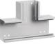 Hager BRS6510087035 T-piece base profile steel sheet 68x100 mm OT 80 mm light grey