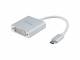 Equip Adapter USB-C->DVI-I(24+5) St/Bu 2K/ 60Hz 0.15m PVC