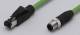 Ifm Electronic E11898 Jumper, M12 plug / RJ45 plug
