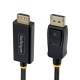 Startech.com 15F-DP-HDMI-4K60-GR 4,5m DisplayPort auf HDMI Adapterkabel mit rutschfesten Steckern 4K 60Hz HDR unidirektionaler DP zu HDMI Videokonverter