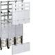 Hager ZL5EL26 Komplettfeld universZ 1350 mm 6 ZP, eHZ 3-feld Ausführung