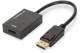 DIGITUS DisplayPort Adapter DPort -> HDMI Male/Female 0.2m active