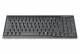 DIGITUS keyboard for TFT consoles black, cable, Spanish
